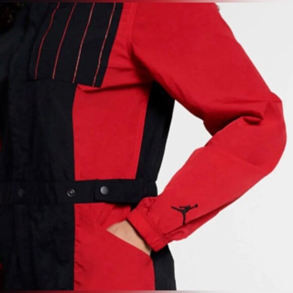 NWT JORDAN ESSENTIALS Varsity Red Flight Suit Jumpsuit DJ2628-636 Size 2X - Picture 12 of 16